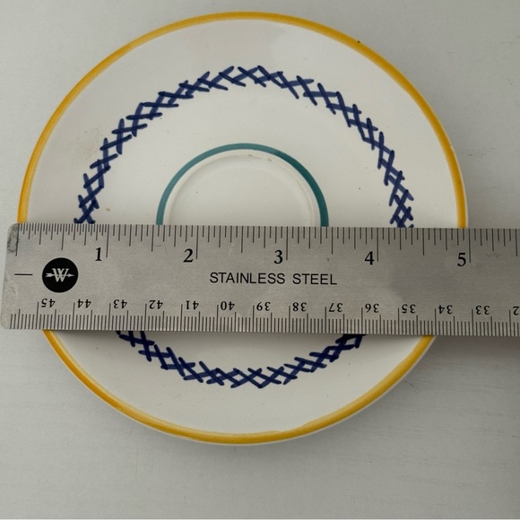 Ricco Deruta italian Espresso Cup & Saucer~Sur La Tab - Picture 6 of 7